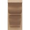 Ekena Millwork 8-in W x 14-in D x 14-in H Funston Trad Rough Cedar Woodgrain TimberThane Outlooker, Primed Tan OUTUR080X14X14FST04RCPR - alternate 2